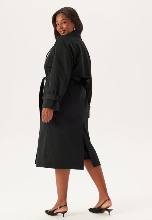 BUBBLEROOM Belted Midi Trenchcoat