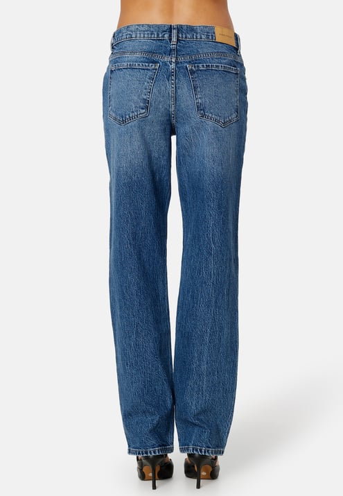 BUBBLEROOM Low Waist Straight Jeans