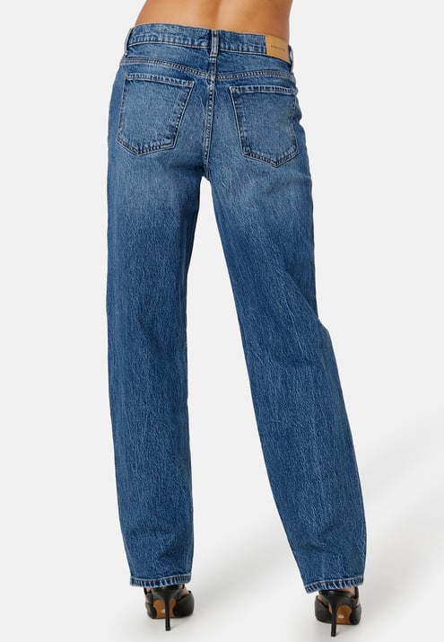 BUBBLEROOM Low Waist Straight Jeans