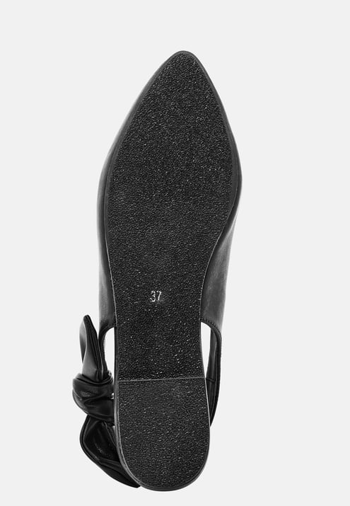 BUBBLEROOM Blake Knot Slingbacks