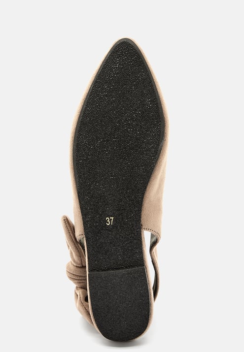 BUBBLEROOM Blake Knot Slingbacks