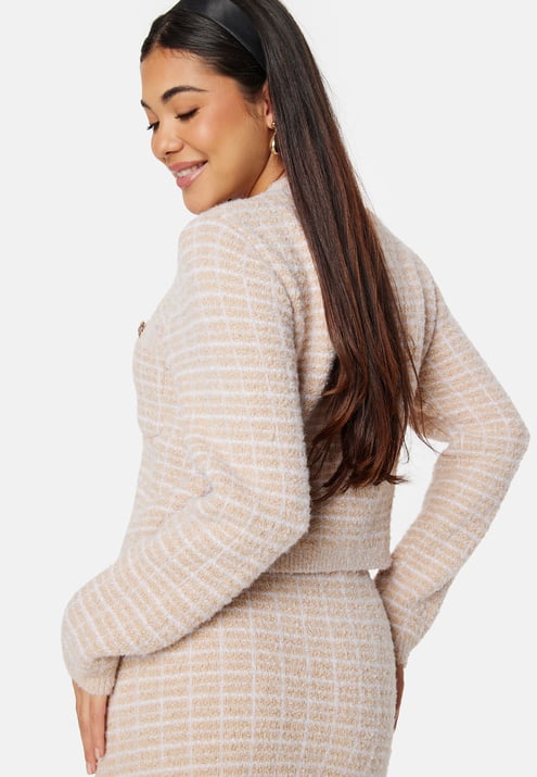 BUBBLEROOM Button Knitted Jacket