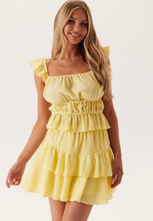 BUBBLEROOM Broderie Anglaise Frill Singlet
