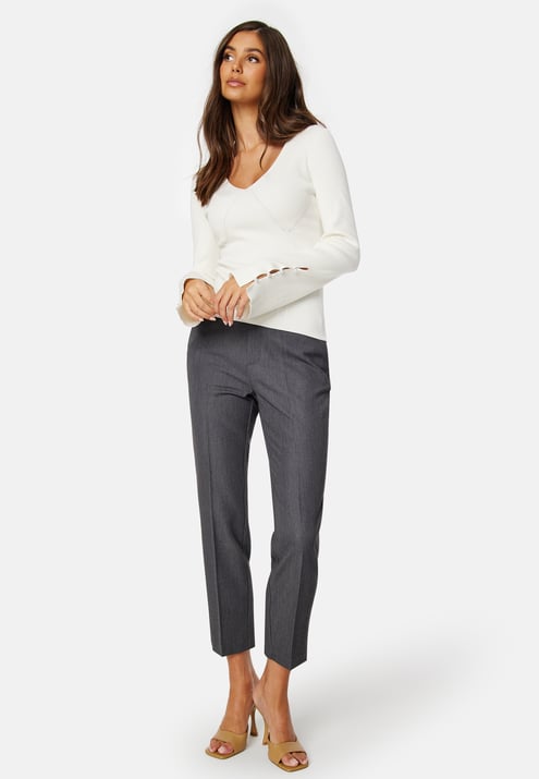 BUBBLEROOM Carlie Pearl Button Top