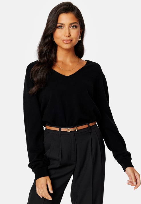 BUBBLEROOM CC Cashmere mix v-neck sweater