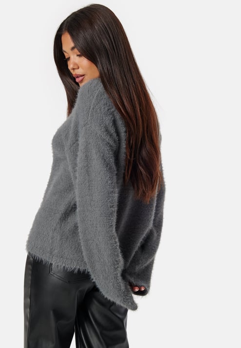 BUBBLEROOM Fluffy Knitted Sweater