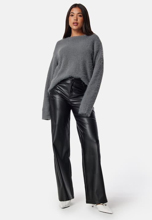 BUBBLEROOM Fluffy Knitted Sweater
