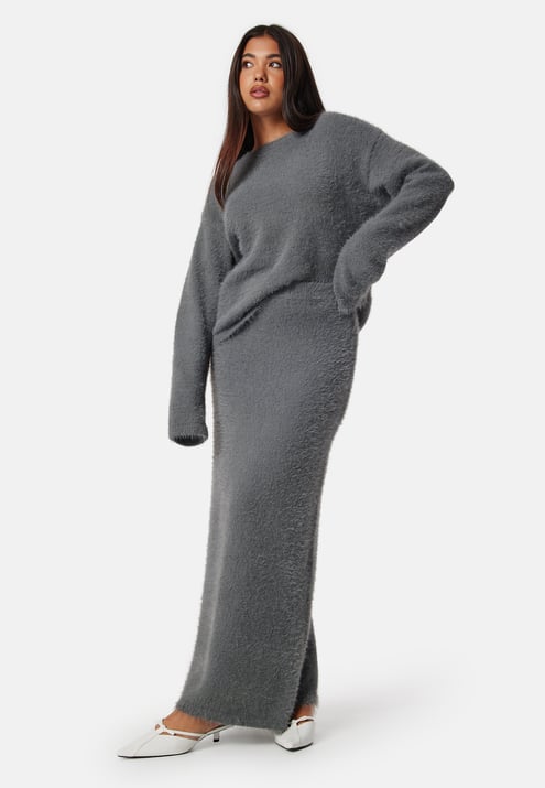 BUBBLEROOM Fluffy Knitted Sweater