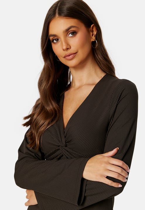 BUBBLEROOM Daira Rib Dress