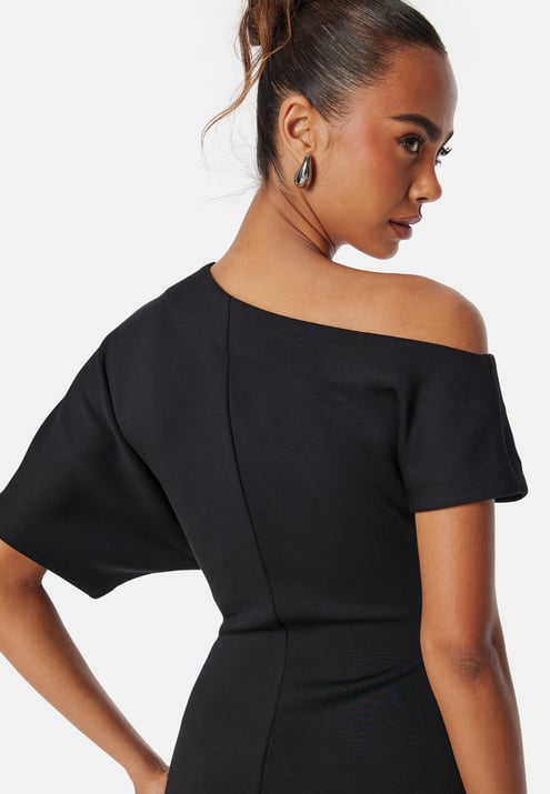 BUBBLEROOM Asymmetric Midi Dress