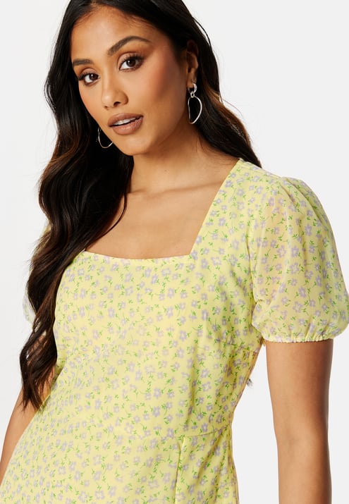 BUBBLEROOM Emilia puff sleeve dress