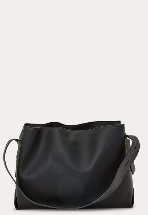 BUBBLEROOM Faux Leather Tote Bag