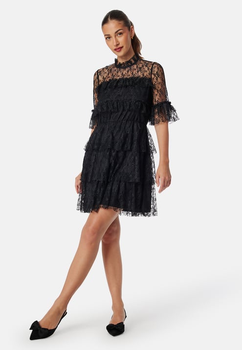 BUBBLEROOM Frill Lace Dress