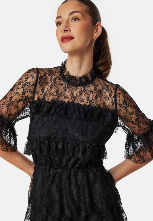 BUBBLEROOM Frill Lace Dress