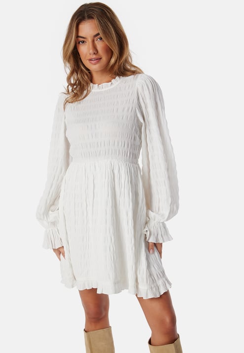 BUBBLEROOM Frill Structured Dress