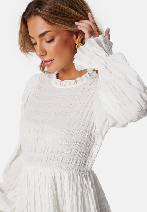 BUBBLEROOM Frill Structured Dress