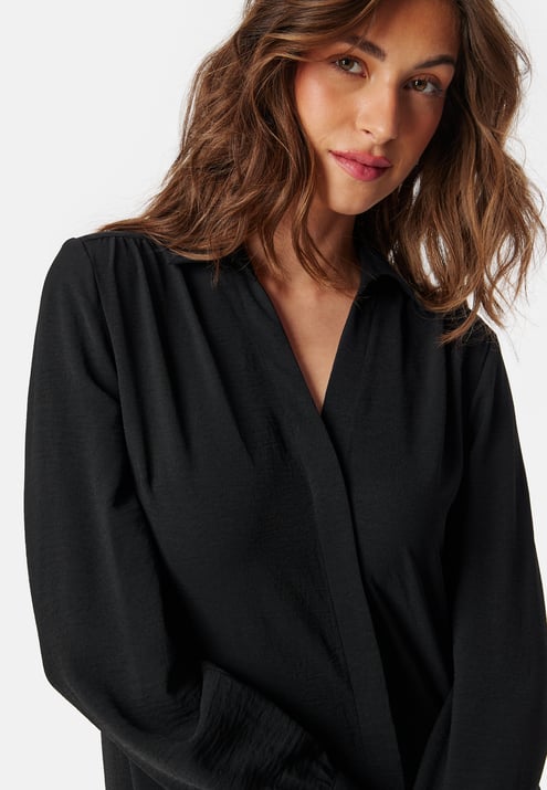 BUBBLEROOM Hidden Button Shirt Dress