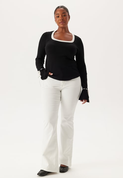 BUBBLEROOM High Flare Superstretch Jeans
