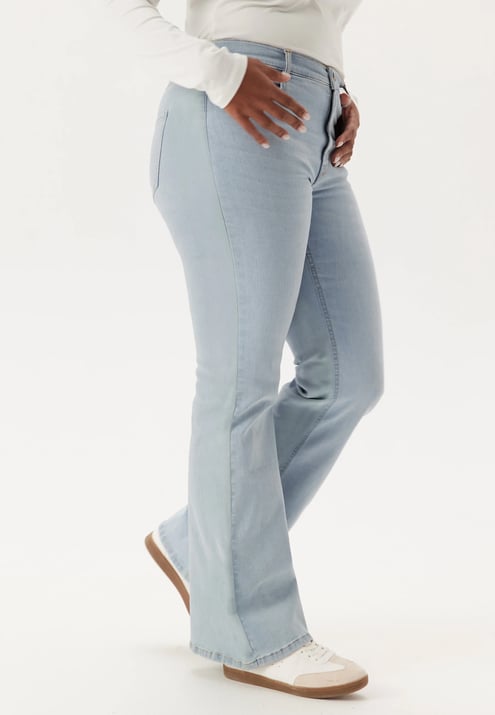 BUBBLEROOM High Flare Superstretch Jeans