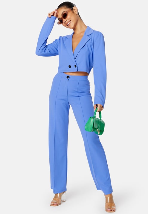 BUBBLEROOM Hilma cropped blazer