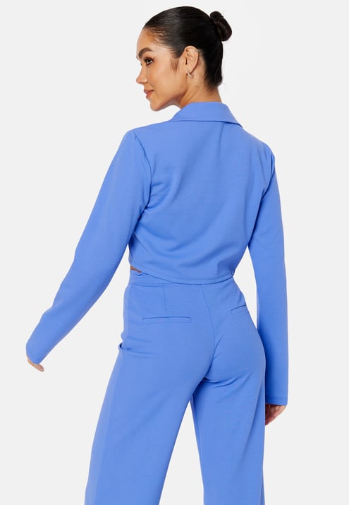 BUBBLEROOM Hilma cropped blazer