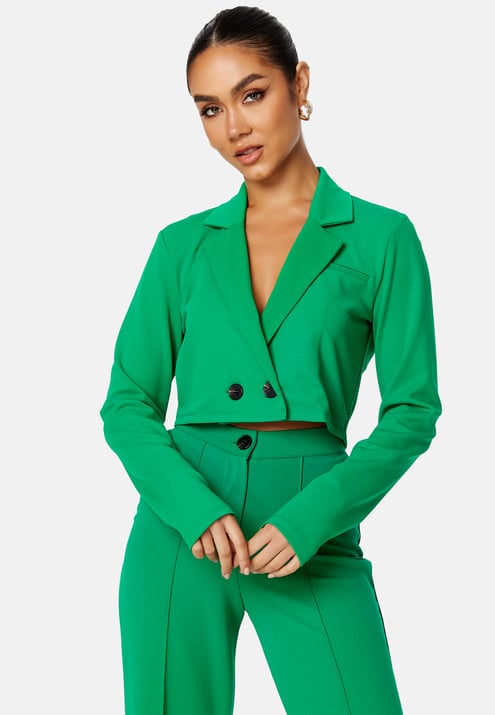 BUBBLEROOM Hilma cropped blazer