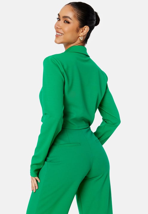 BUBBLEROOM Hilma cropped blazer