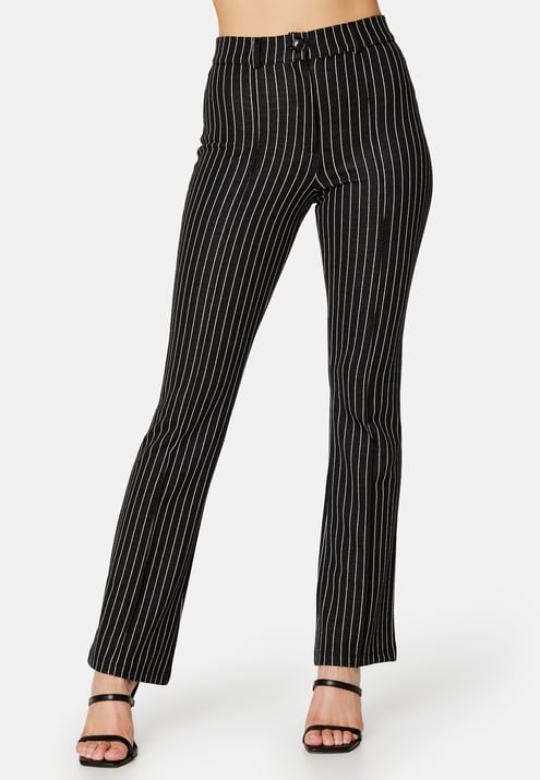 BUBBLEROOM Soft flared suit trousers