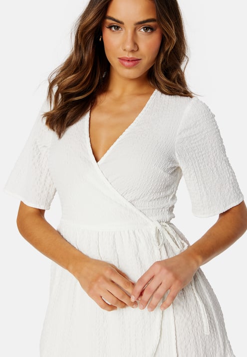 BUBBLEROOM Krystal wrap dress