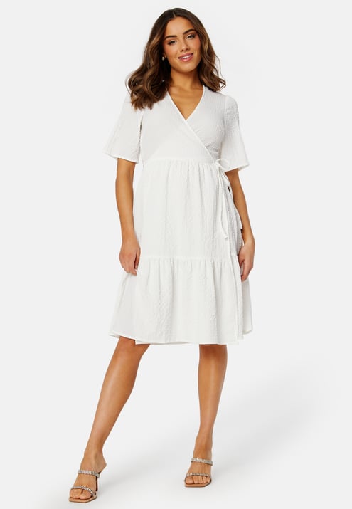 BUBBLEROOM Krystal wrap dress