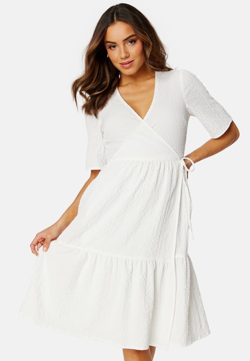 BUBBLEROOM Krystal wrap dress