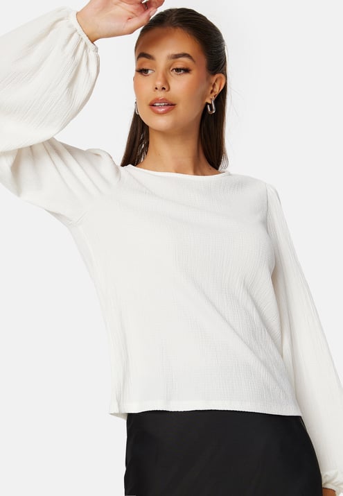 BUBBLEROOM Puff Long Sleeve Blouse