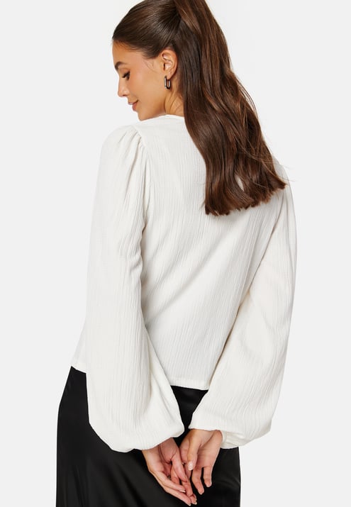 BUBBLEROOM Puff Long Sleeve Blouse