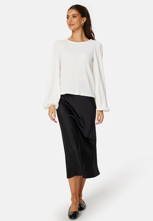 BUBBLEROOM Puff Long Sleeve Blouse