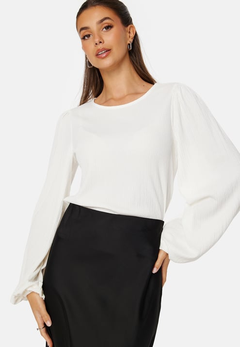 BUBBLEROOM Puff Long Sleeve Blouse