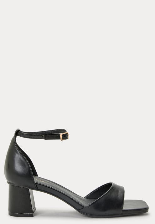 BUBBLEROOM Low Heel Sandal 