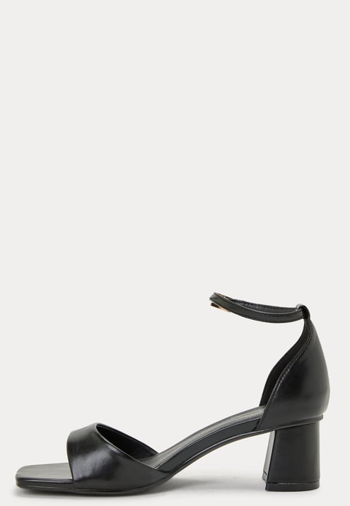 BUBBLEROOM Low Heel Sandal 
