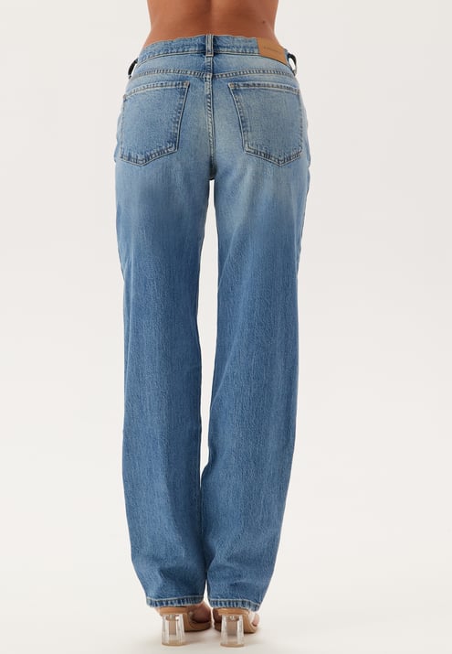 BUBBLEROOM Low Waist Straight Jeans