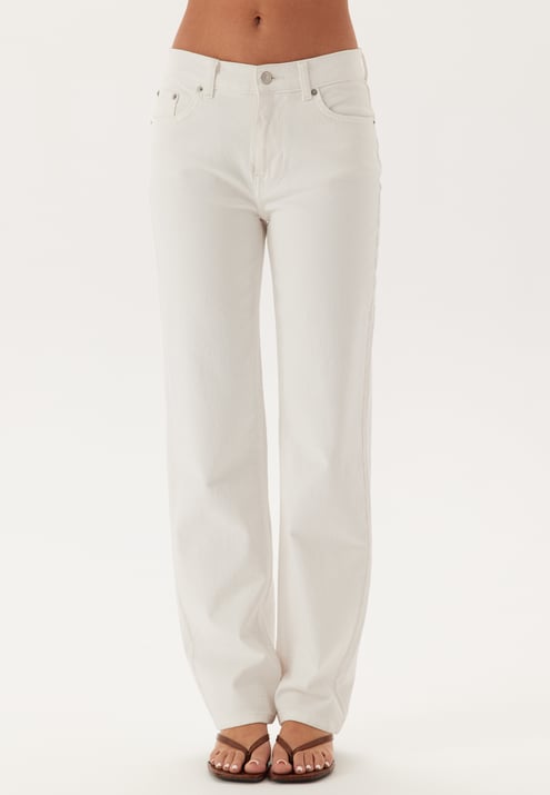 BUBBLEROOM Low Waist Straight Jeans