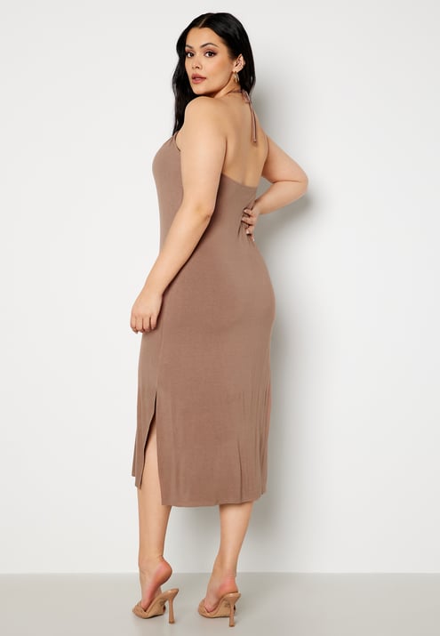 BUBBLEROOM Noor halterneck dress