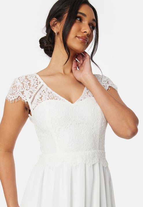 Bubbleroom Occasion Open Back Lace Gown