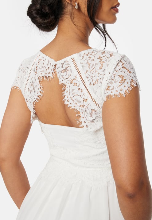 Bubbleroom Occasion Open Back Lace Gown