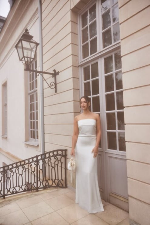 Bubbleroom Occasion Bandeau wedding Gown