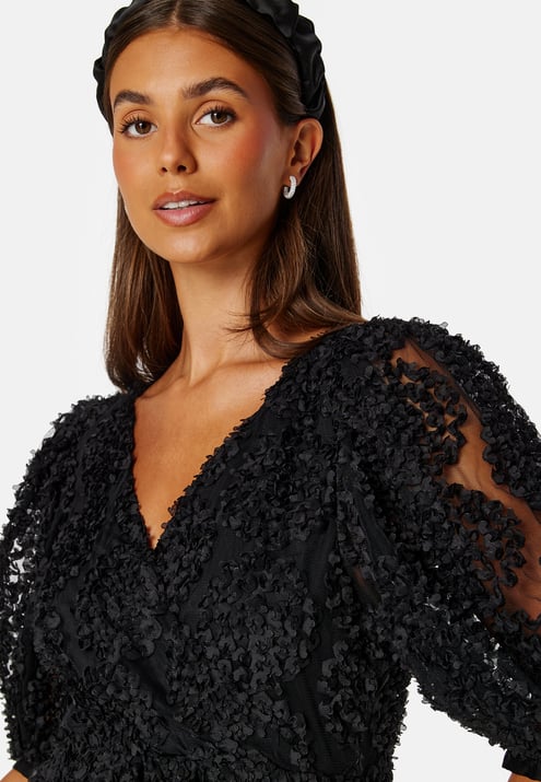 Bubbleroom Occasion 3D Puff Sleeve Dress