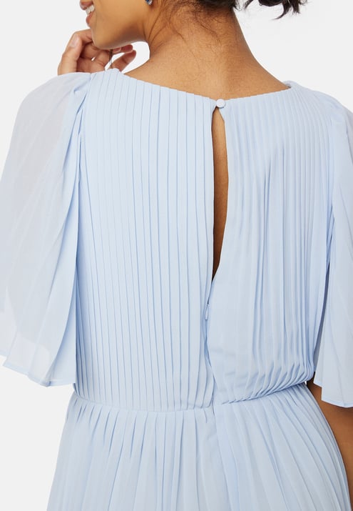 Bubbleroom Occasion Pleated Slit Gown 