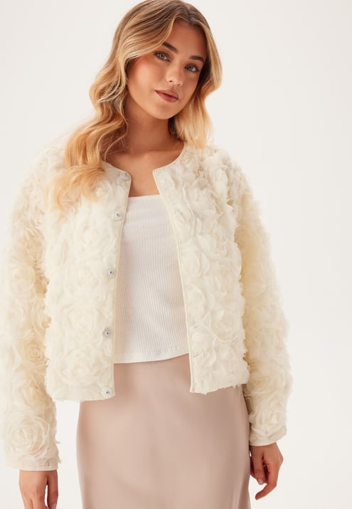 Bubbleroom Occasion Floral Short Jacket
