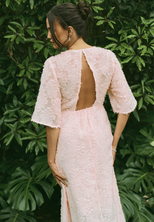 Bubbleroom Occasion Fringed Midi Dress 