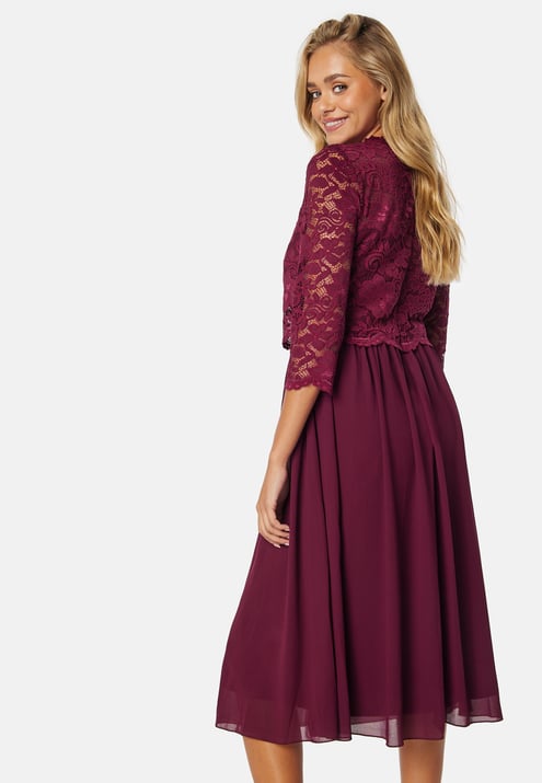 Bubbleroom Occasion Lace Midi Dress