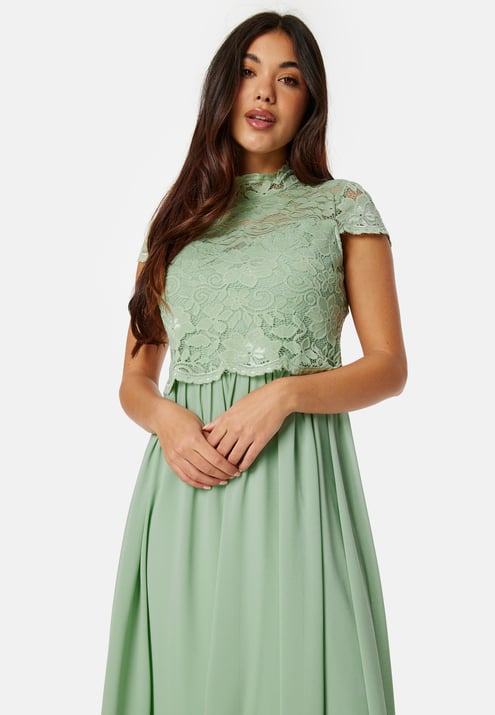 Bubbleroom Occasion Jolie Short Sleeve Midi Dress