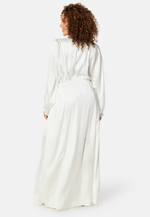 Bubbleroom Occasion Khrista Satin Maxi Dress